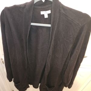 Black 3x croft barrow cardigan